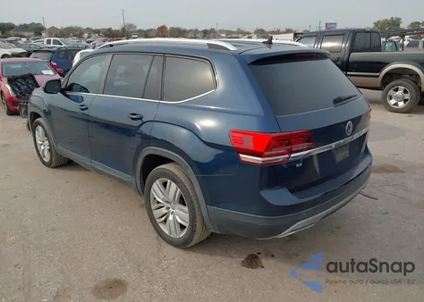 2019 Volkswagen Atlas 3.6L V6 Se W/Technology from USA, damaged, VIN 1V2WR2CA0KC513958